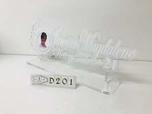 D201 Acrylic 21st Key