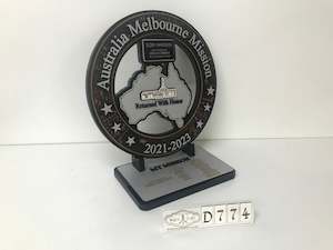 Birthday Plaques: D774 Missionary Plaque