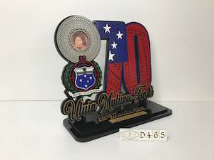 D465 70th Samoan Plaque