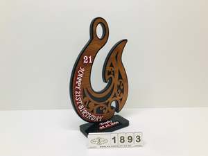 NC24 - 1893 Maori Plaque