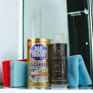 Bathroom Shower: Shower Cleaning & Protection Kit