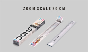 Products: 3464 - DOMS ZOOM SCALE 30cm: 10 PCS BOX - Naman Limited