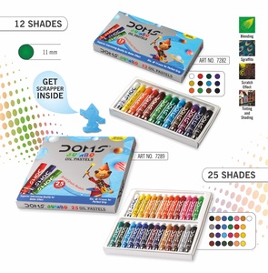 Products: 7282 - DOMS JUMBO OIL PASTELS 12 SHADES - Naman Limited