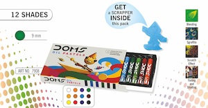 7908 - DOMS OIL PASTELS 12 SHADES - Naman Limited