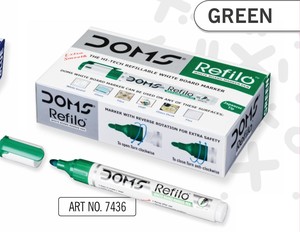Products: 7436 - DOMS REFILO WHITE BOARD MARKER - GREEN - Naman Limited