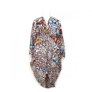 Fashion: Animal Print Modal Kimono