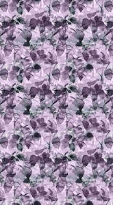 Floral Merino Wool Travel Cape