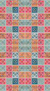 Wool Cape: Geometrical Merino Wool Travel Cape