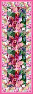 Floral Pure Silk Designer Scarf
