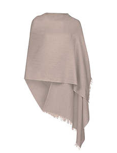 Cashmere Wool: Peanut 100% Cashmere Wool Scarf