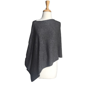 Ponchos: Charcoal Poncho
