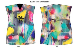 Modal Satin Maxi Kaftan