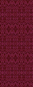 Silk 1: Crimson Damask Royale – Pure Silk Summer Scarf