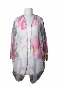 Kimonos: Pink Tropic Kimono