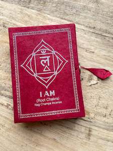 Home Decor: Tibetan Incense Box, Root Chakra