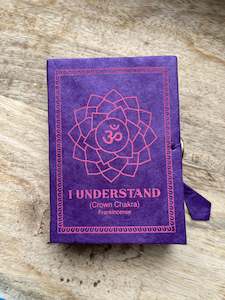 Home Decor: Tibetan Incense Box Crown Chakra