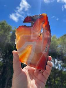 Carnelian: Carnelian Agate Slice