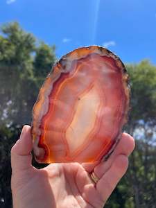 Carnelian Agate Slice