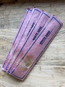 White Sage Flora Incense Sticks