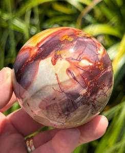 Jasper: Mookaite Jasper Sphere