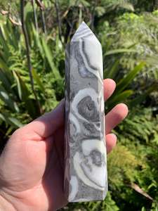 Thousand Eye/Shell Jasper Tower