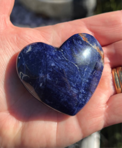 Heart: Sodalite Heart