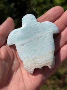 Blue Calcite/Aragonite Turtle