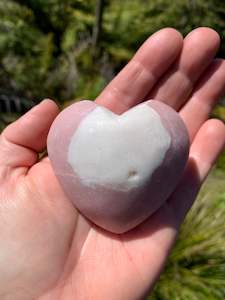 Pink Opal Heart