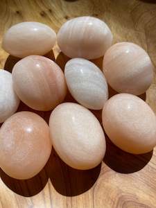 Rounded Pink Aventurine Palm Stone