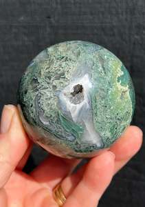 Moss Agate Sphere