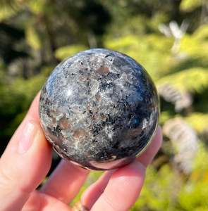 Sodalite: Yooperlite Sphere/Ultra Violet Sodalite