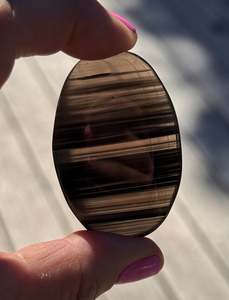 Midnight Lace Obsidian Palm Stones 20g to 30g