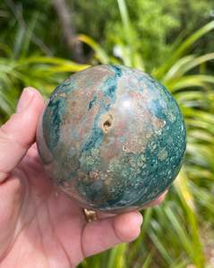Spheres: Ocean Jasper Sphere