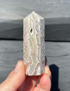 Crazy Lace Agate Tower, Mexican