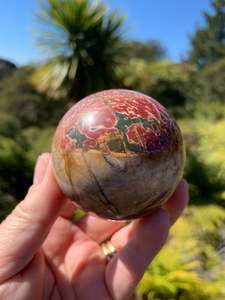 Cherry Creek Jasper Sphere