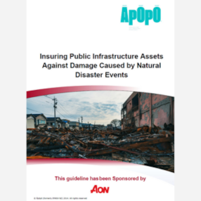 Products: Insuring Public Infrastructure Assets Against Damage Caused By Natural Disaster Events (PDF) - Āpōpō