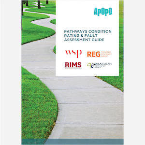 Products: Pedestrian Pathways Fault Assessment & Condition Rating Guide - Āpōpō