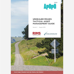 Unsealed Roads Tactical Asset Management Guide - Āpōpō