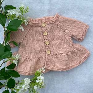 "Eliza" merino baby jacket