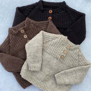 "Humboldt" merino sweater