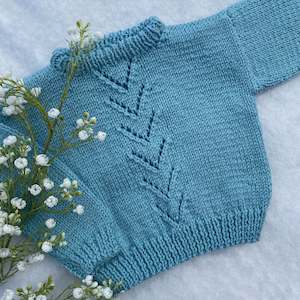 "Duckie" sweater (3-6m)