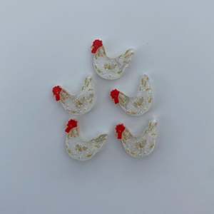 Chicken buttons - pack of 5