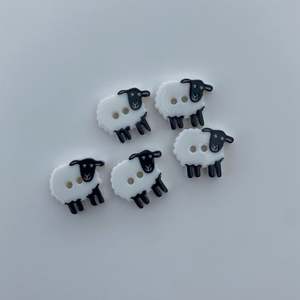 All: Sheep buttons - pack of 5