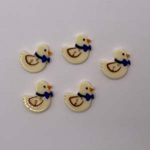 Buttons: Duck buttons - pack of 5