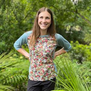 Size Small: Anna Riding Top - Powder Blue