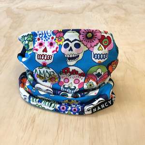 Neck Warmers: Neck Warmer - Frida Blue