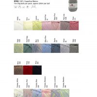 Baby Supremo 4 ply Merino 50gms