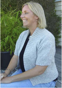 Short Sleeved Open Jacket - DK