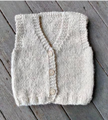 Patterns: Waverley Vest  - 14 Ply 3mnths - 4 yrs