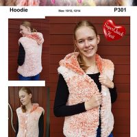 Patterns: Fab Fur - Hoodie - size 10/12, 12/14